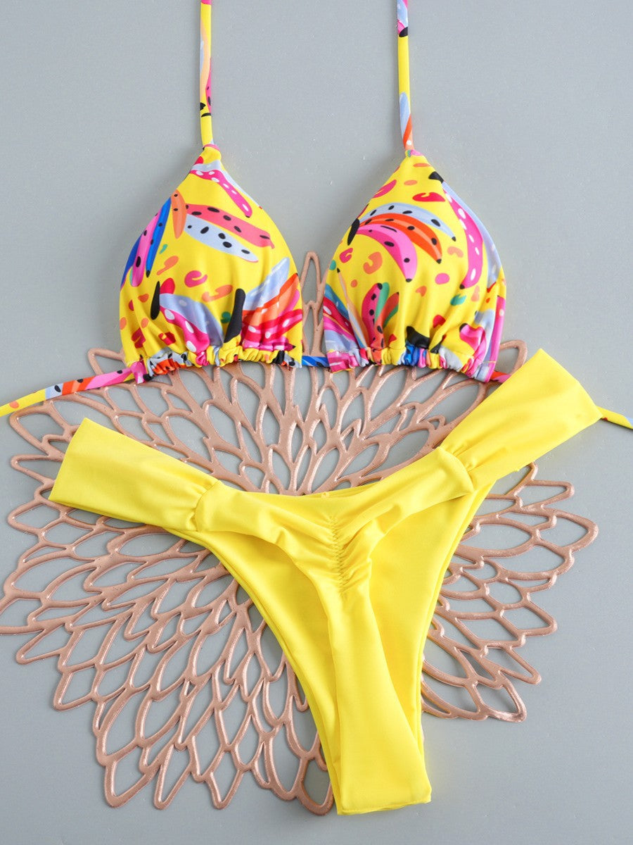 Opale Paloma Bikini — side profile view — Opale & Co. women's bikini swimwear