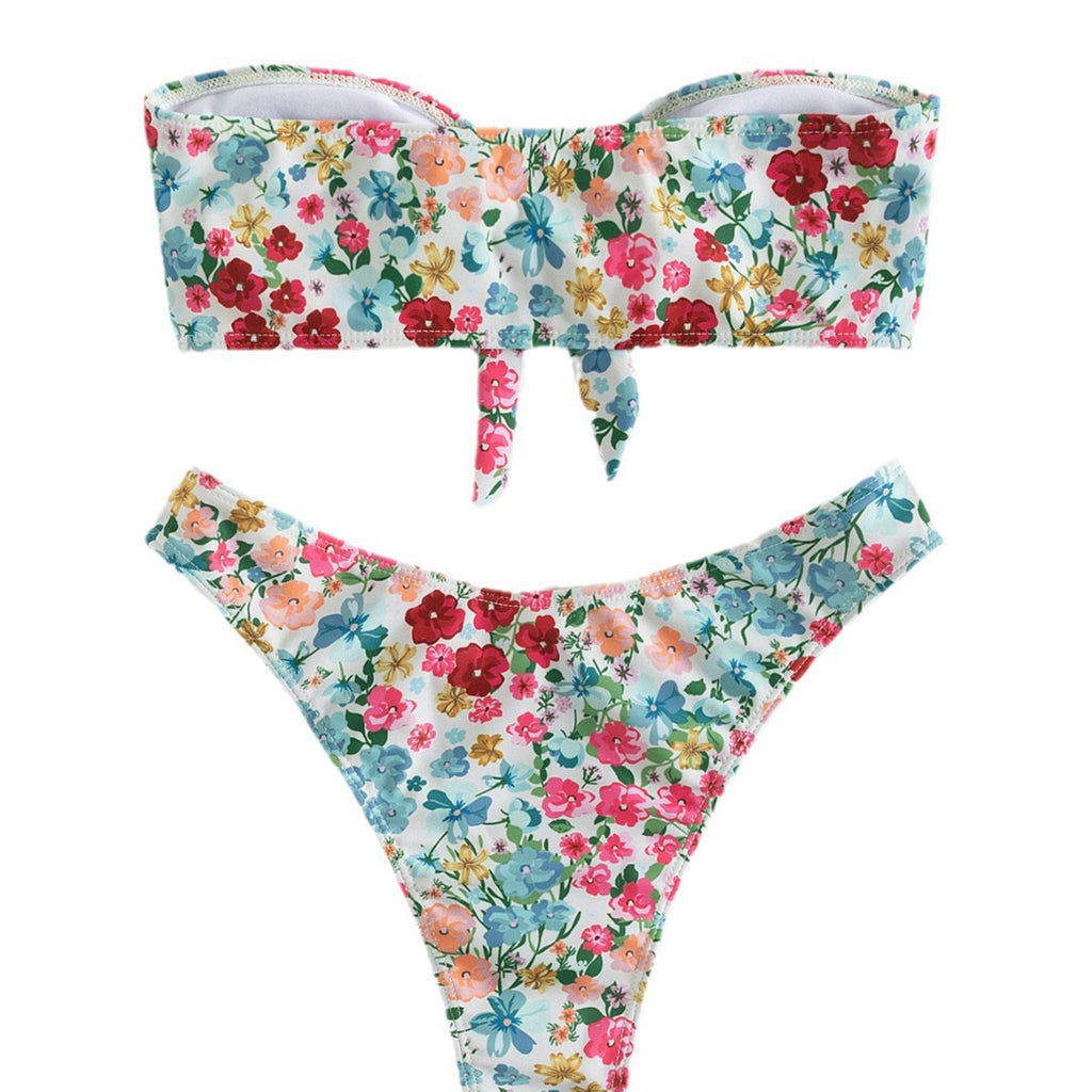Opale Bloom Bikini — lifestyle shot — Opale & Co. women's bikini swimwear
