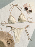 Opale Sable Bikini — worn on model — Opale & Co. women's bikini swimwear