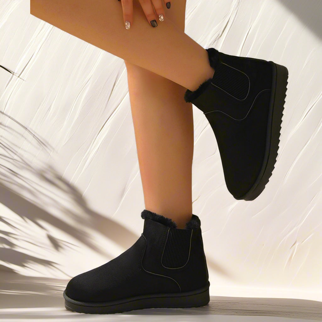Women Winter Fleece Lined Snow Boots