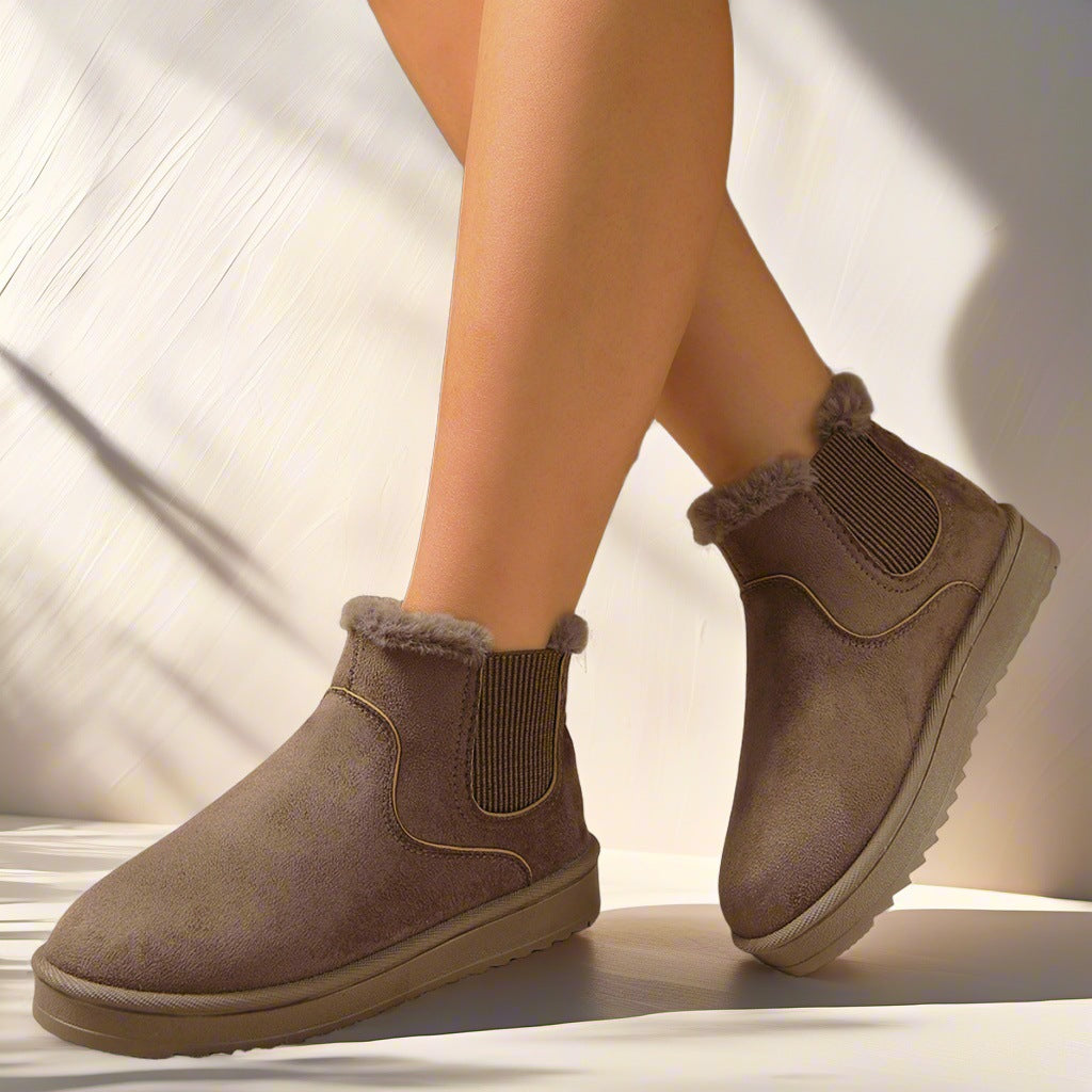 Women Winter Fleece Lined Snow Boots