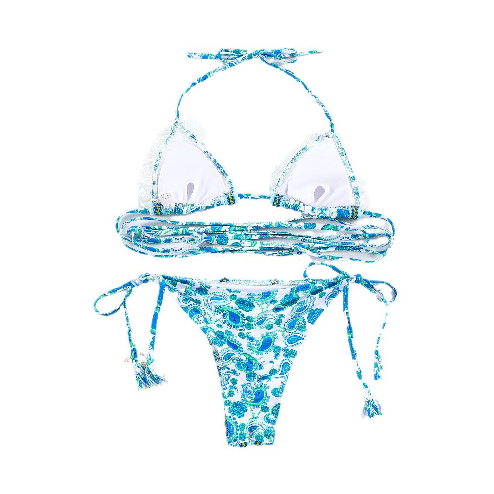 Opale Dentelle Bikini — lifestyle shot — Opale & Co. women's bikini swimwear