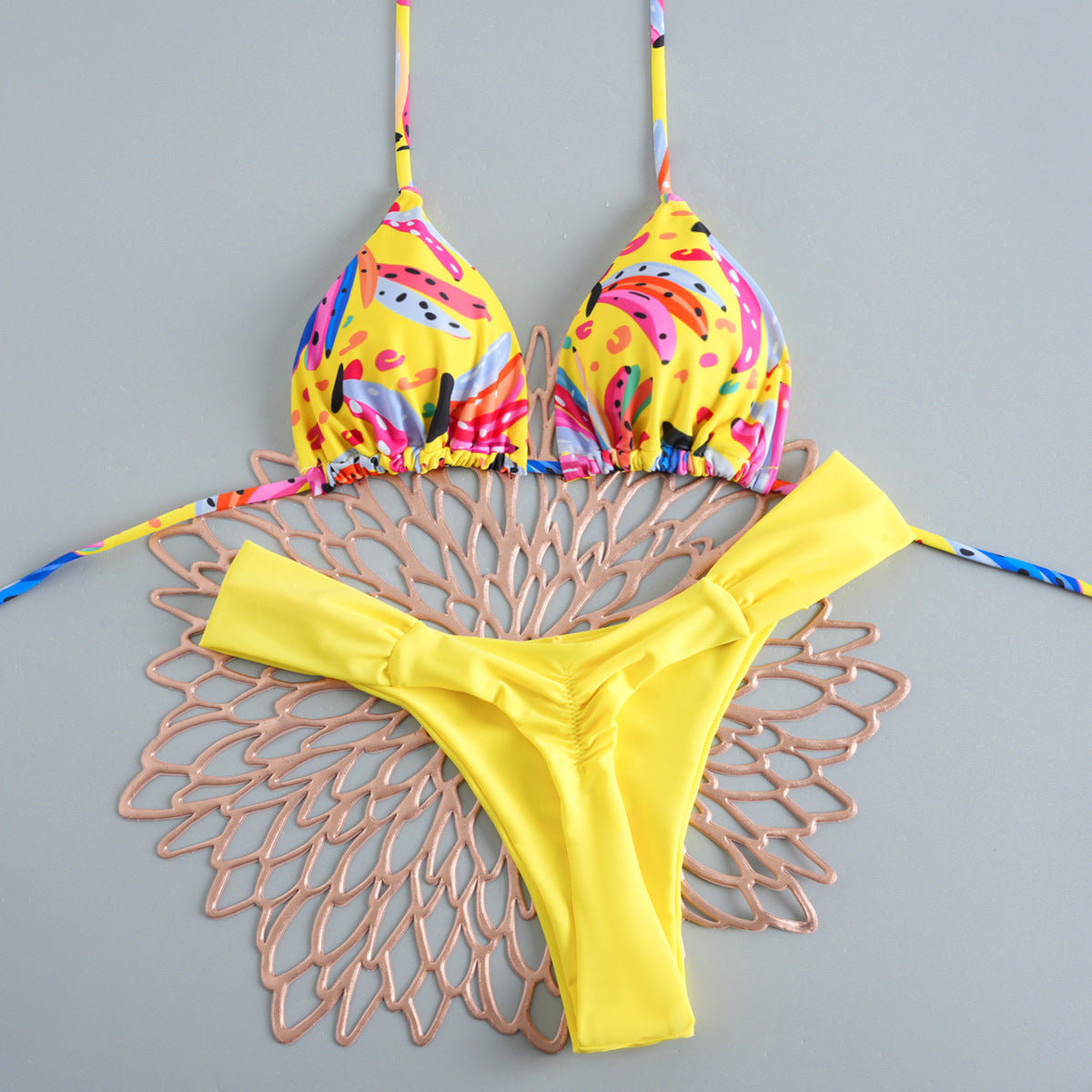 Opale Paloma Bikini — worn on model — Opale & Co. women's bikini swimwear