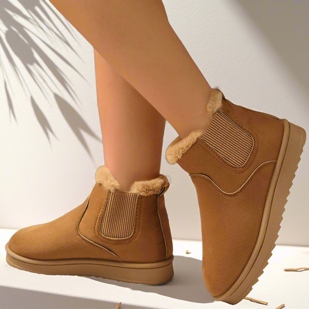 Women Winter Fleece Lined Snow Boots