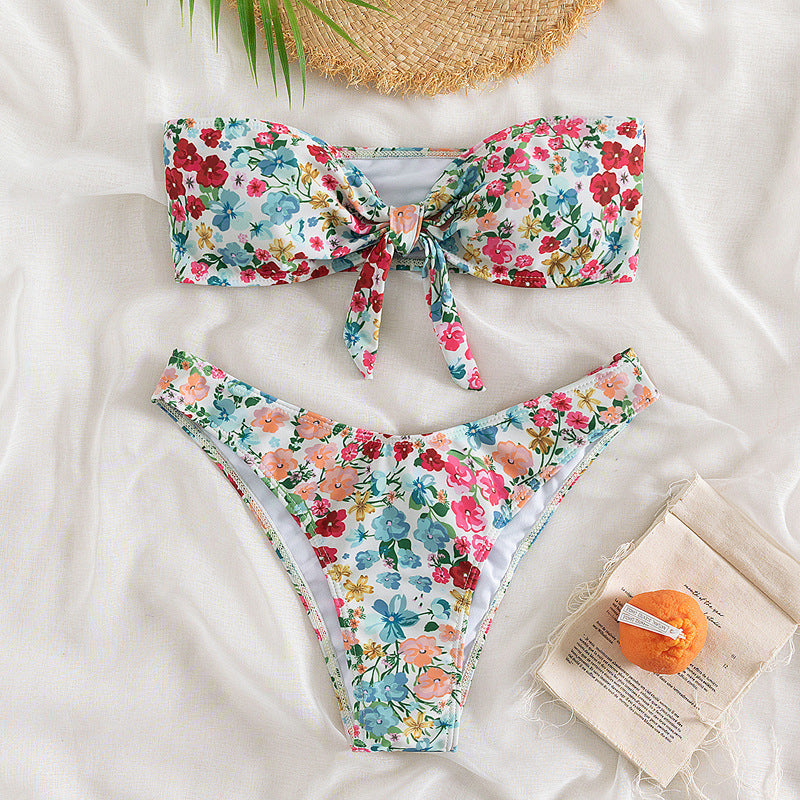 Opale Bloom Bikini — fit and silhouette — Opale & Co. women's bikini swimwear